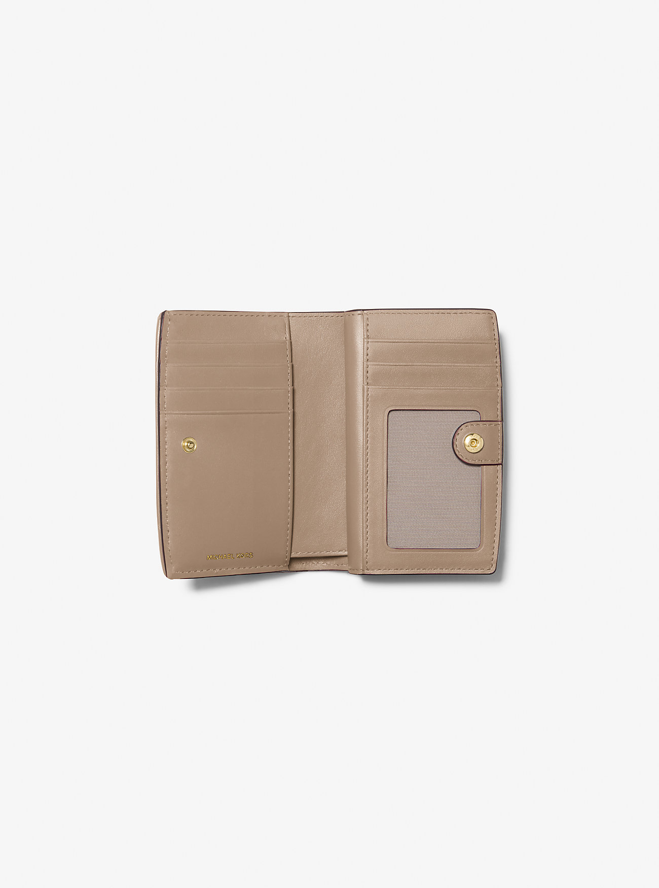 Bryant Medium Logo Jacquard Lommebok - BIRCH