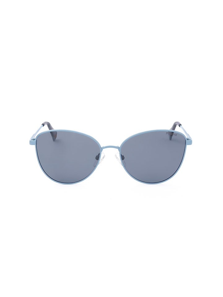 Polaroid Damen-Sonnenbrille in Hellblau/ Blau günstig kaufen 55