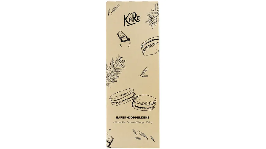 KoRo Doppelkeks Hafer & Schoko 180 g