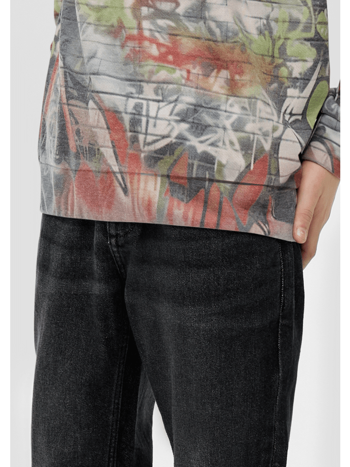 s.Oliver Jeans-Hose lang in Grau günstig kaufen