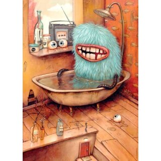 Puzzle - Zozoville Bathtub (1000 Teile)