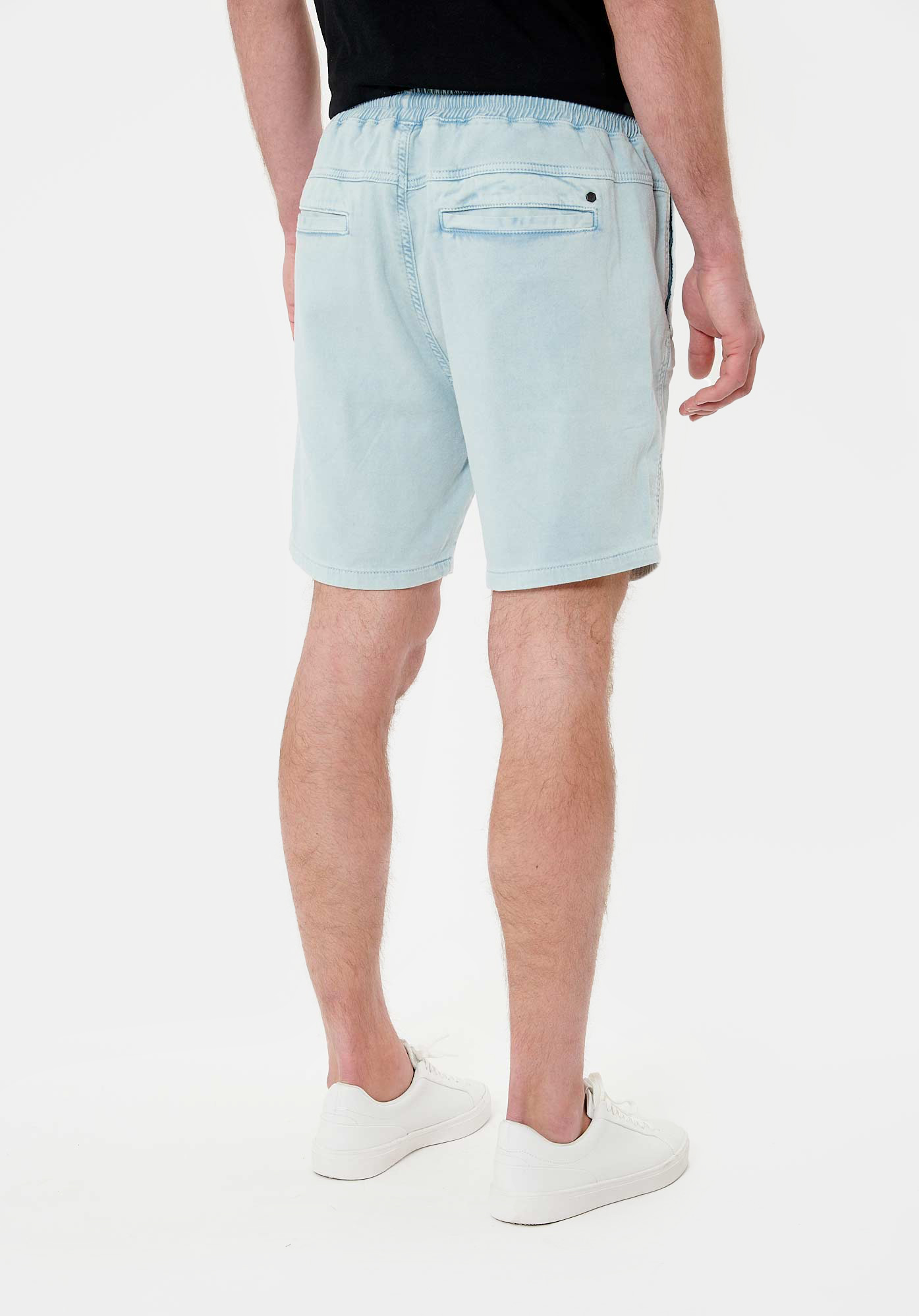 EVAN   Short bleu clair homme