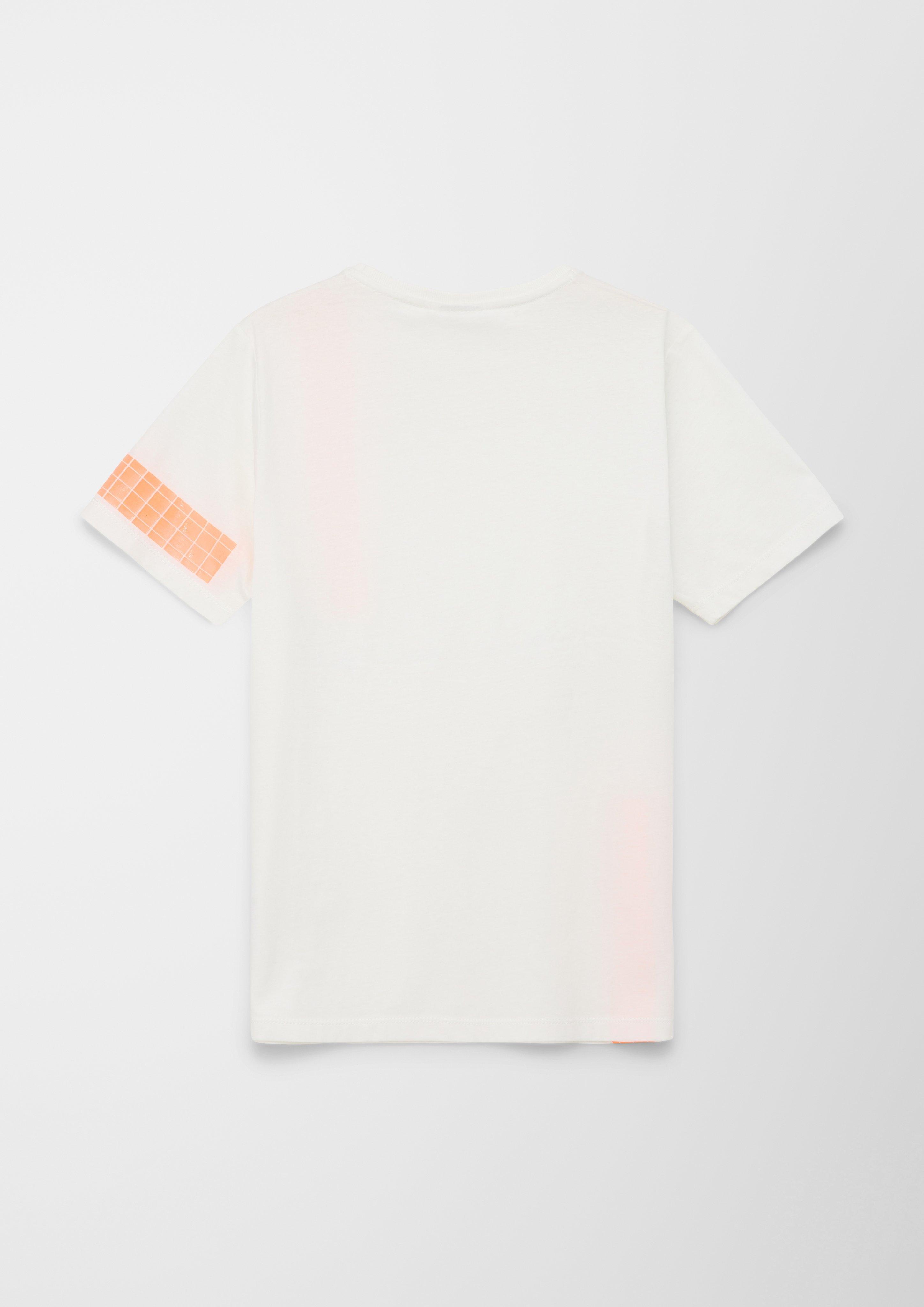 T-Shirt mit Frontprint  2128192-0210