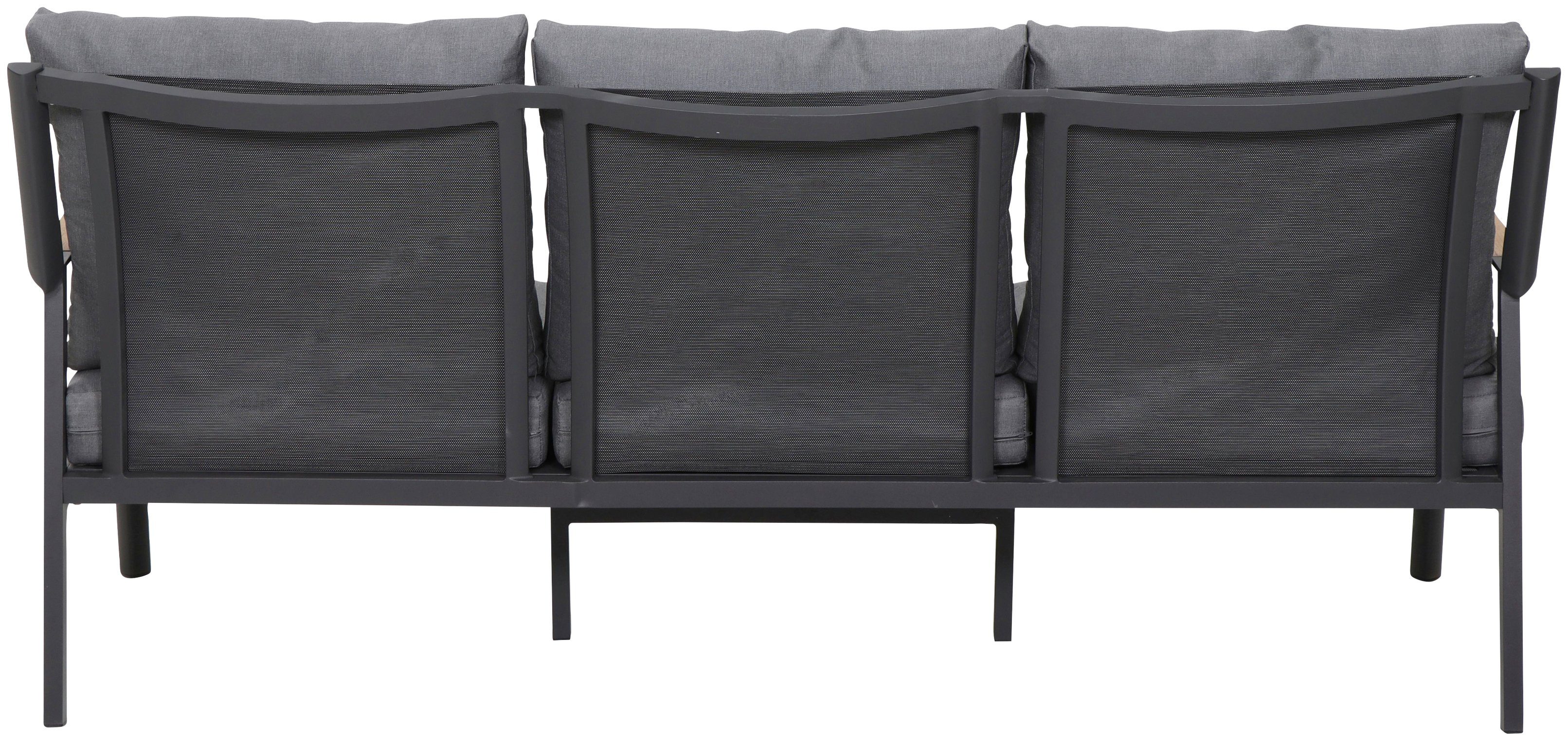 Siena Garden Loungesofa Londra, 3-Sitzer, BxTxH: 193x75x86,5 cm