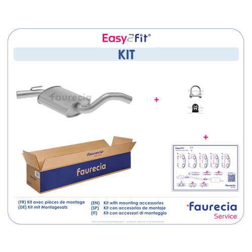 FAURECIA VORSCHALLDAEMPFER FS80253 - ATU