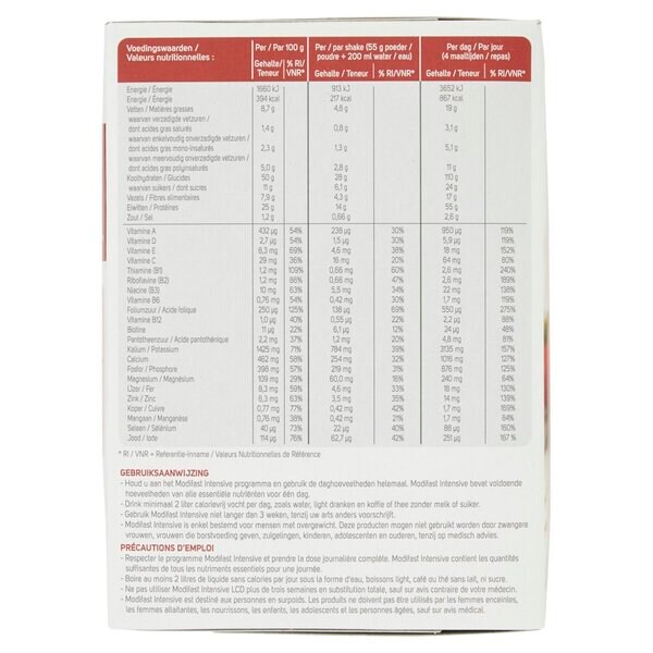 Modifast Epres Milkshake 8 x 55g