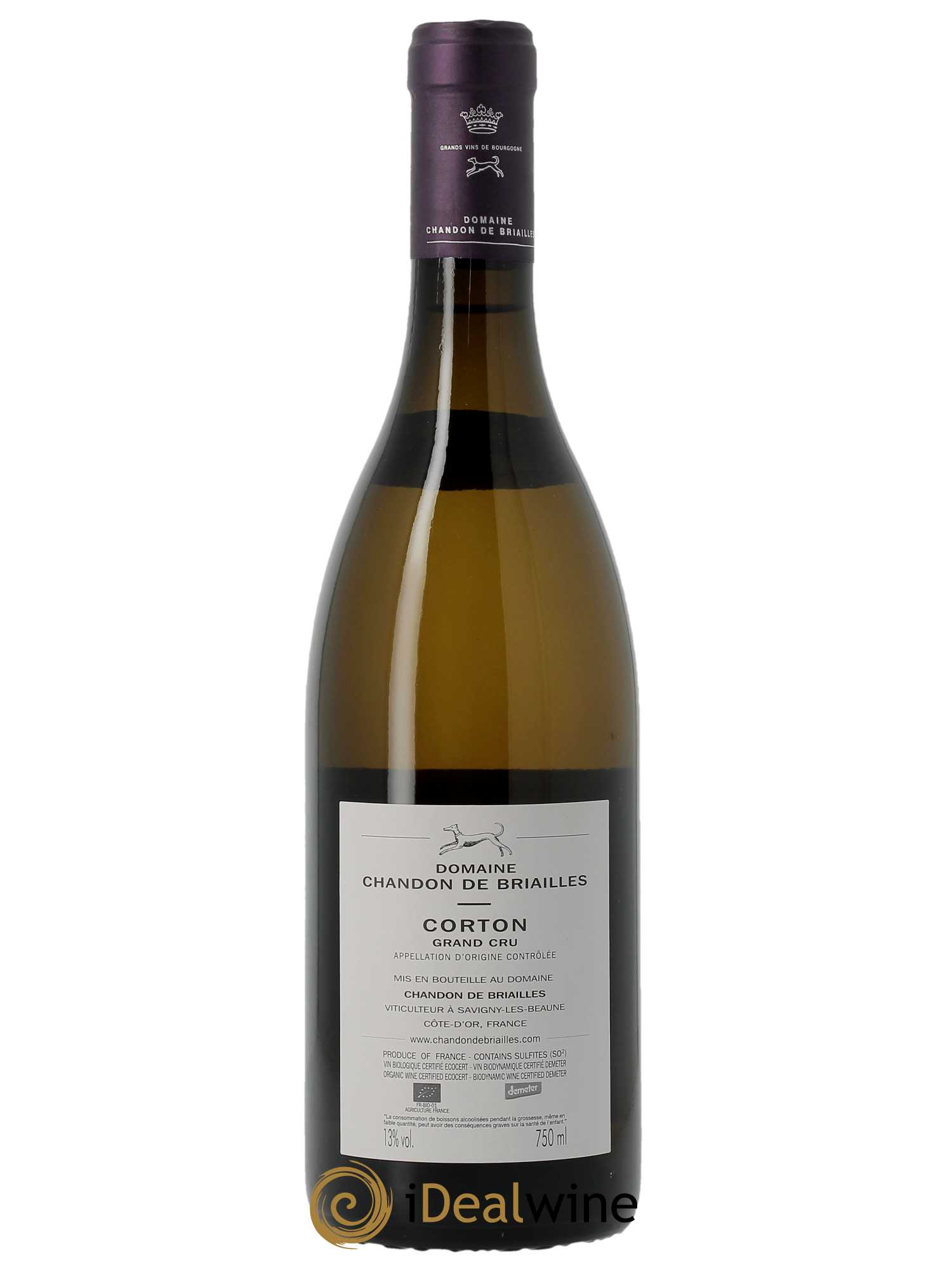 Corton Grand Cru Chandon de Briailles  2019 - Lot de 1 Bouteille