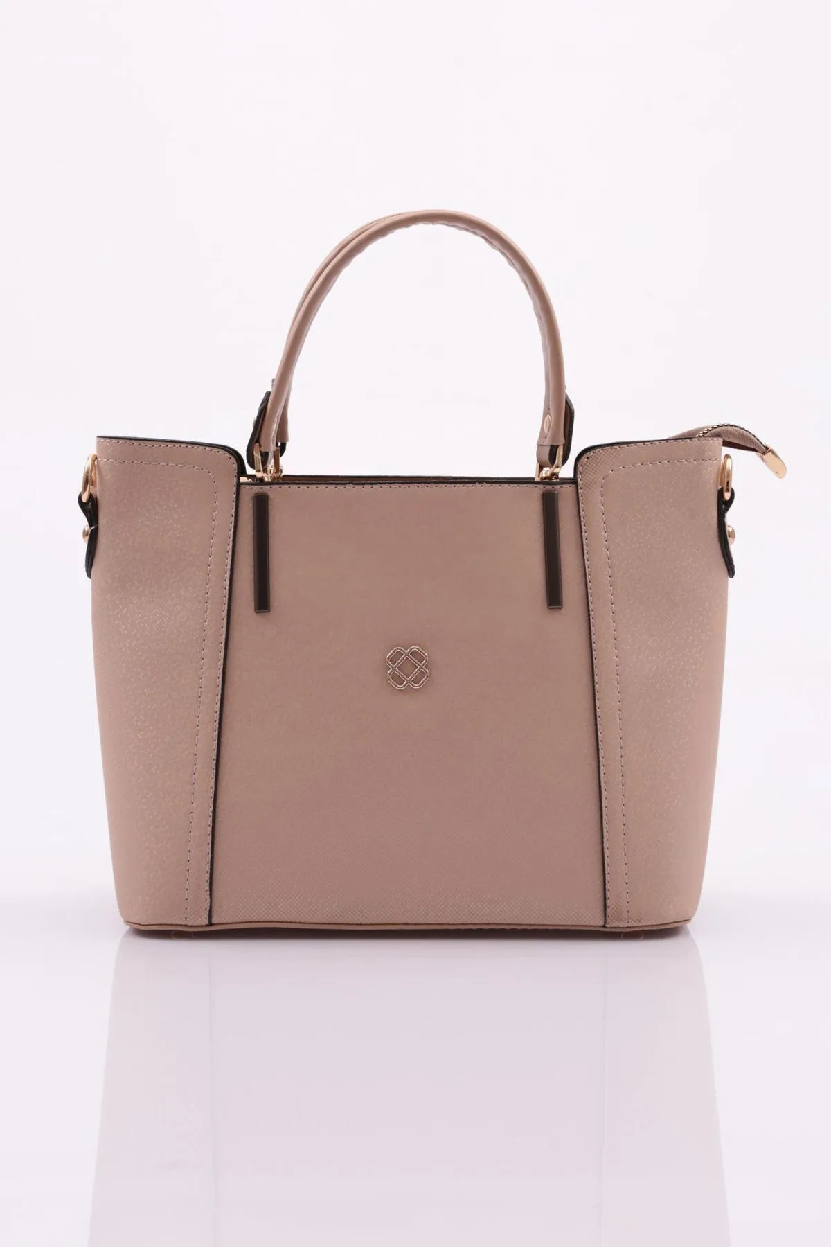 DGN  Schulter- und Handtasche für Damen Modell 3227 mit Nerzmosaikmuster