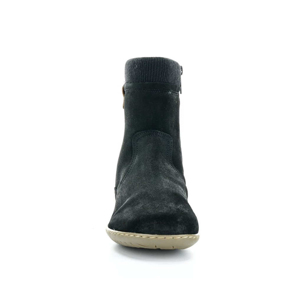Groundies Iceland schwarze Winterbarfußschuhe