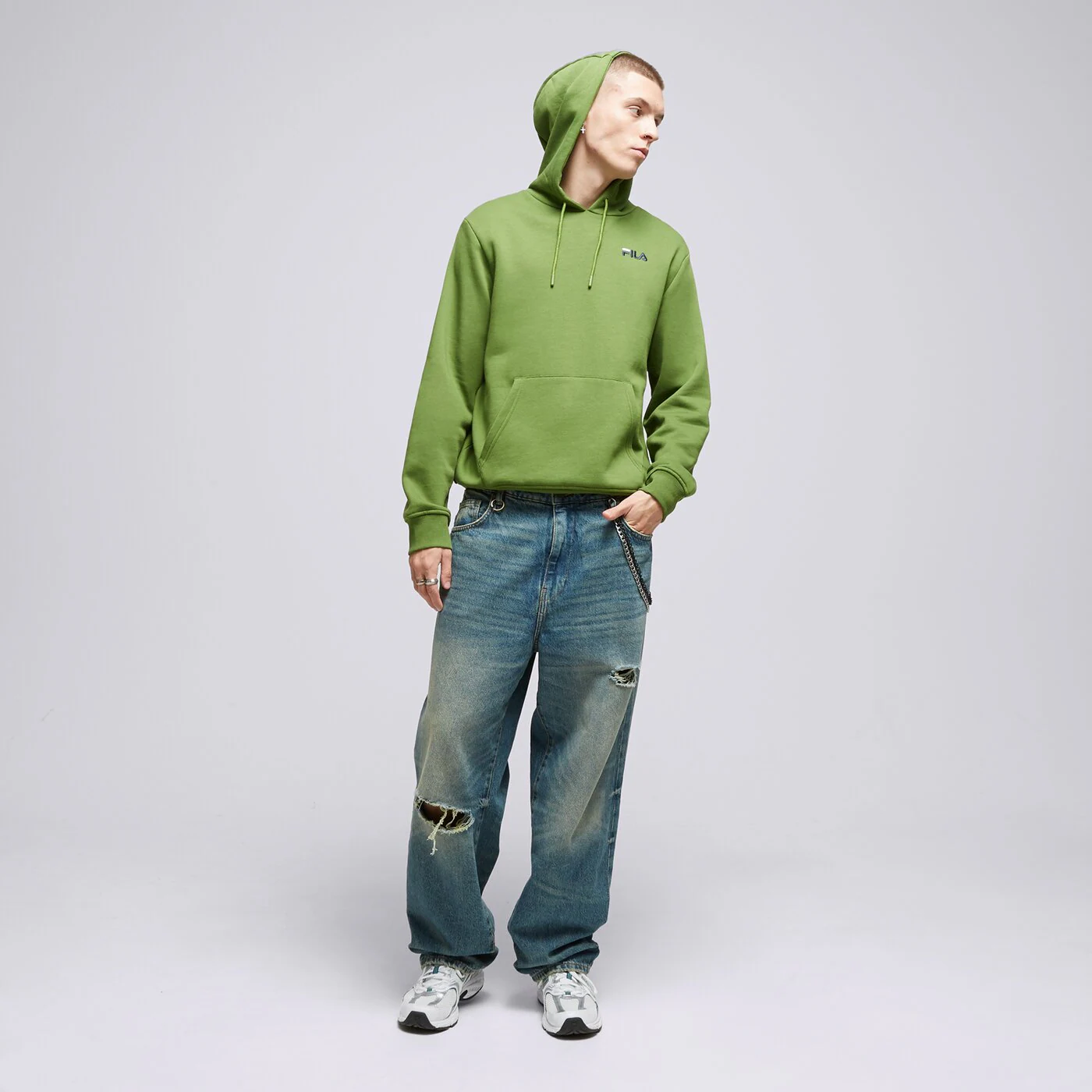 FILA HOODIE RENDER Grün