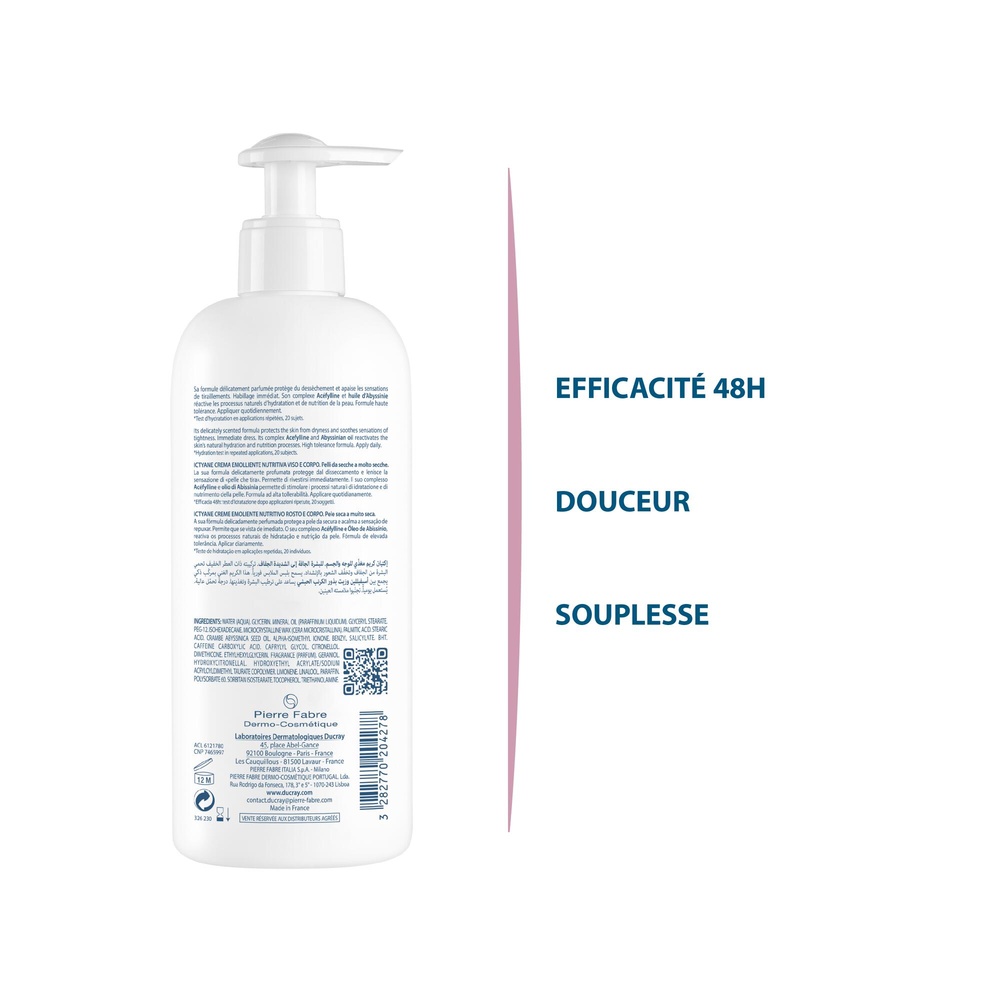 Ducray Ictyane Crème Corps 400 ml Crème corps