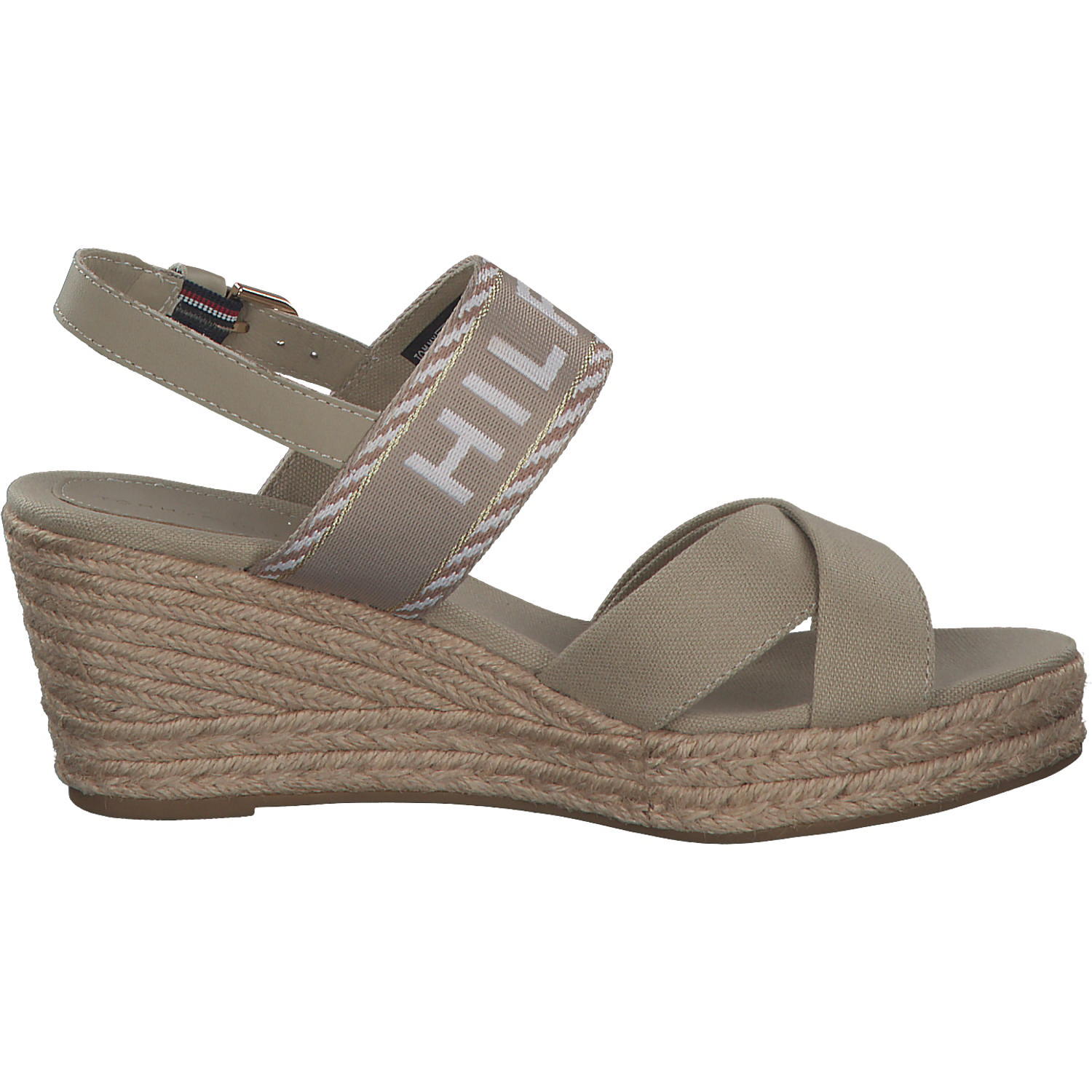 Tommy Hilfiger FW0FW07091, Sandaletten, Damen, sandal wood