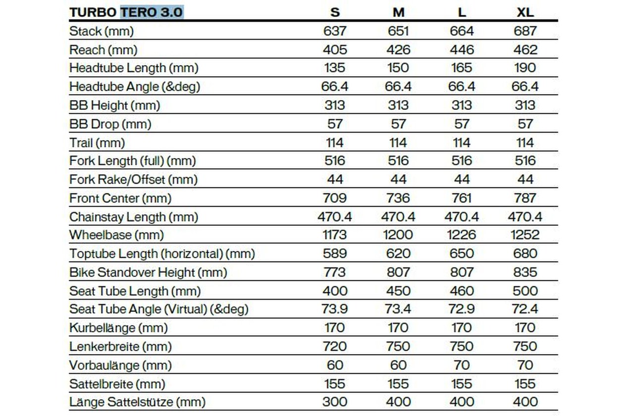 Specialized Tero 3.0 - 530 Wh - 2022 - 29 Zoll - Diamant