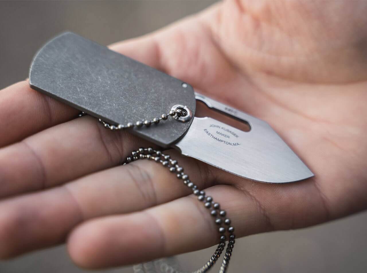 Dog Tag Knife