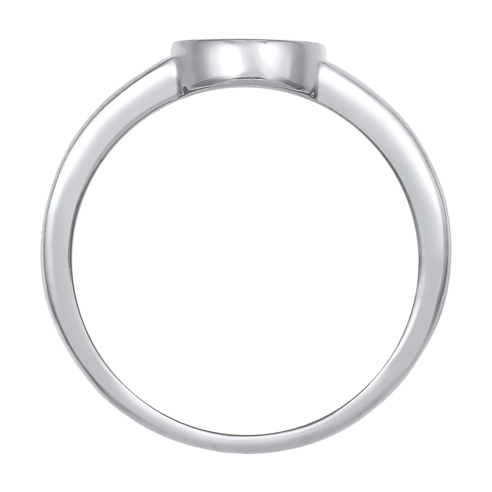 Elli Elli Bague Cercle Basic Géo Bague Femme - (925/1000) Argent Bague