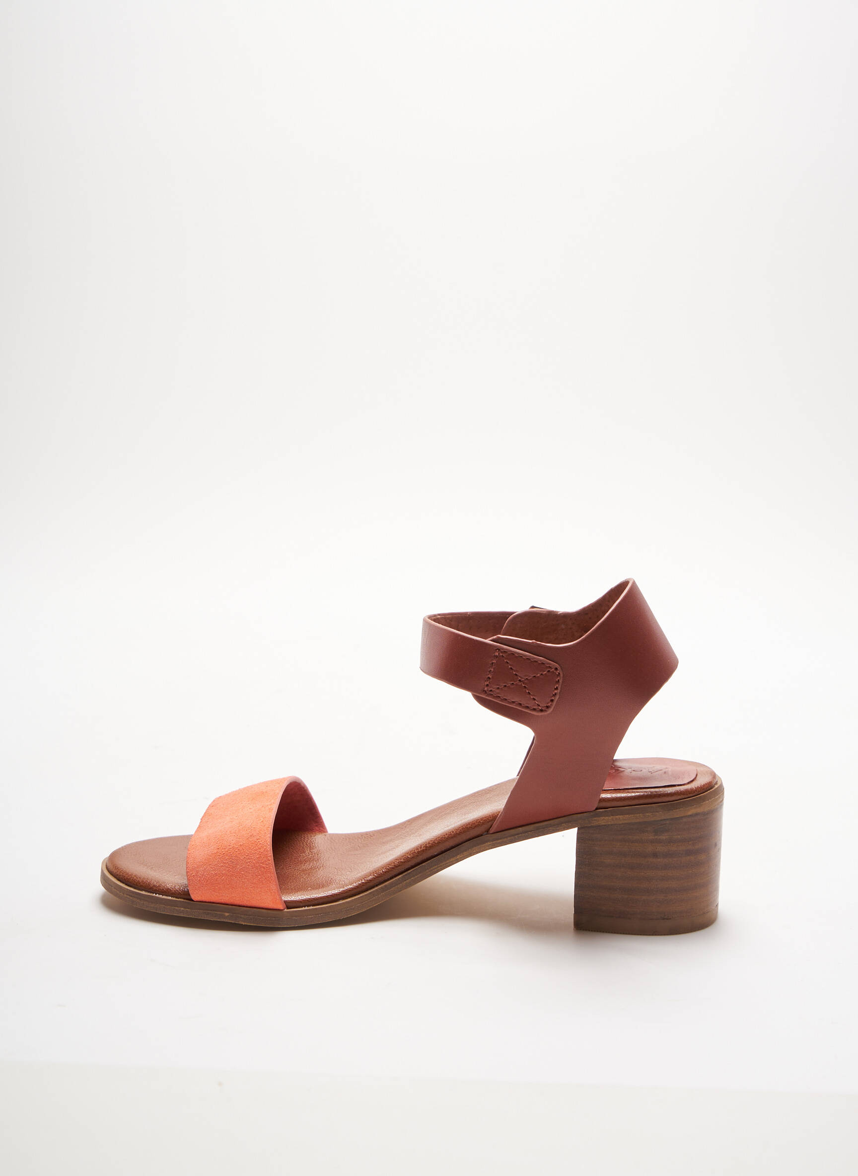 Kickers Sandales Nu Pieds Femme couleur rouge
