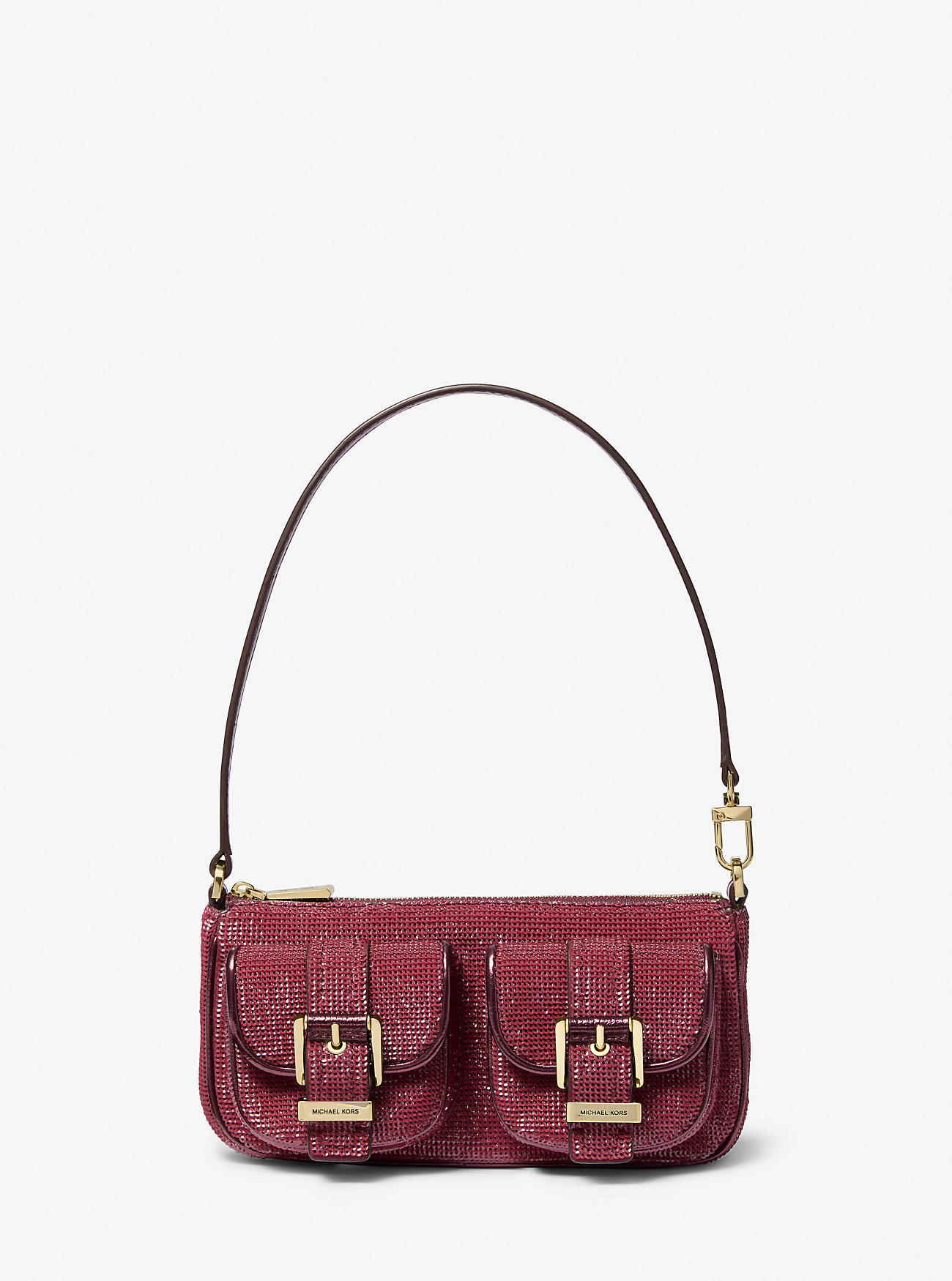 Zoe Liten Paljettpose - MULBERRY