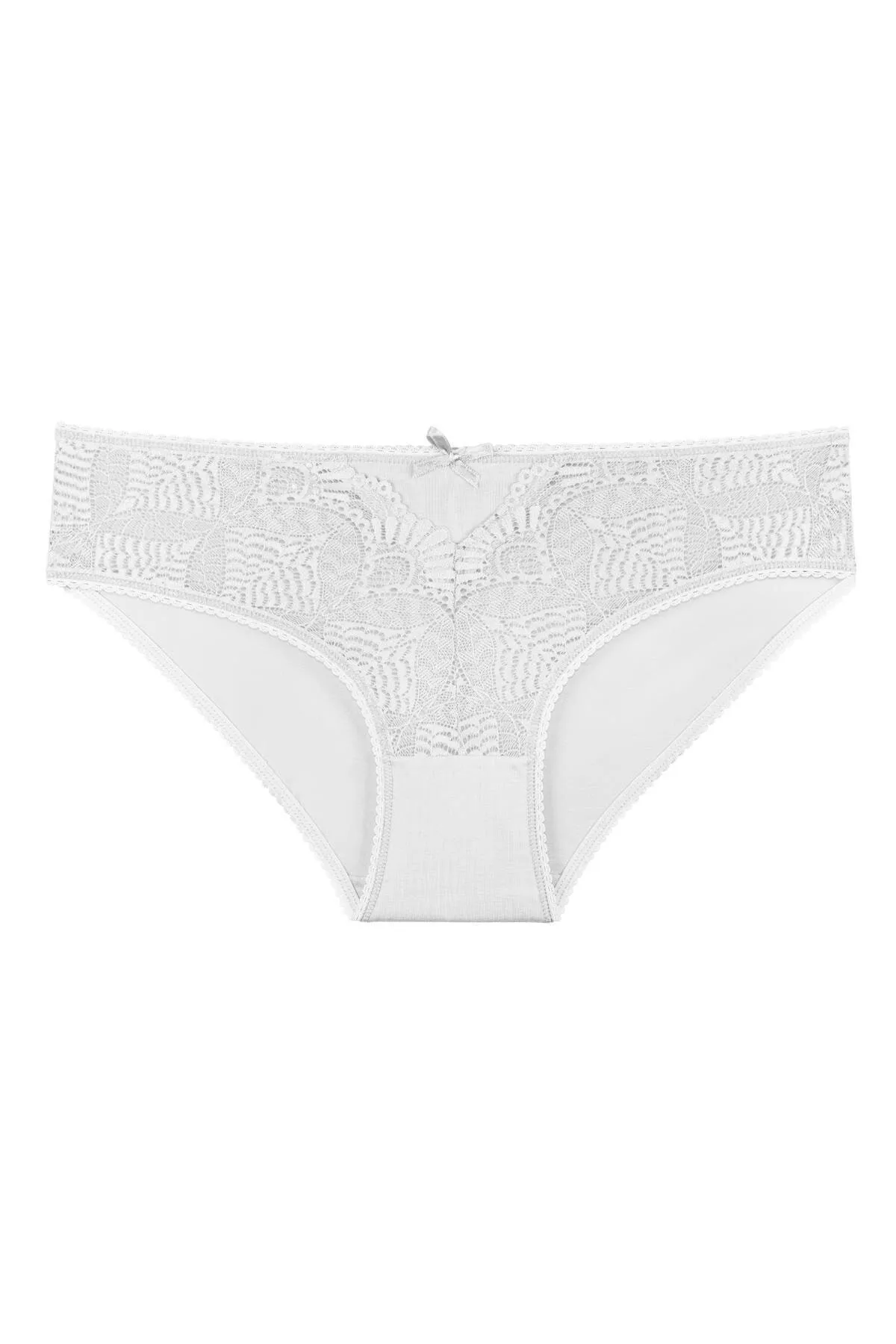 Sensu  3-teiliges Slip-Set mit Spitzendetail für Damen – Kts2076 (weite Passform)