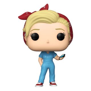 Parks and Recreation POP! TV Vinyl Figur Leslie the Riveter 9 cm