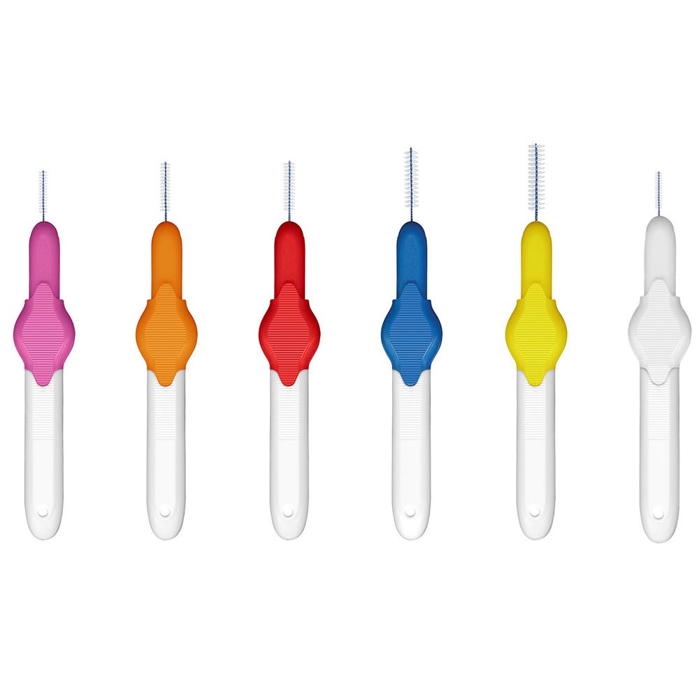 Prodent Interdentalbürste Sortiment 0,6 - 1,2 mm 6  Stk.