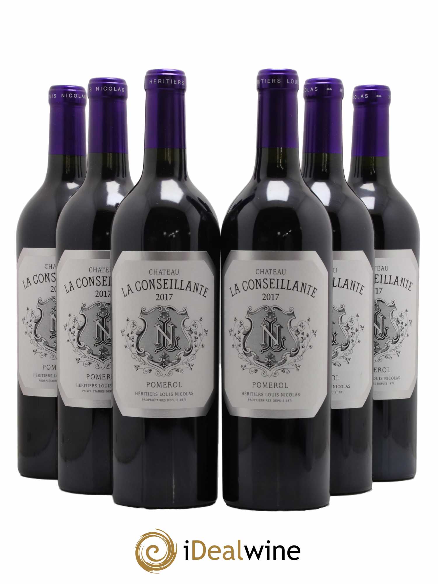 Château la Conseillante  2017 - Lot de 6 Bouteilles