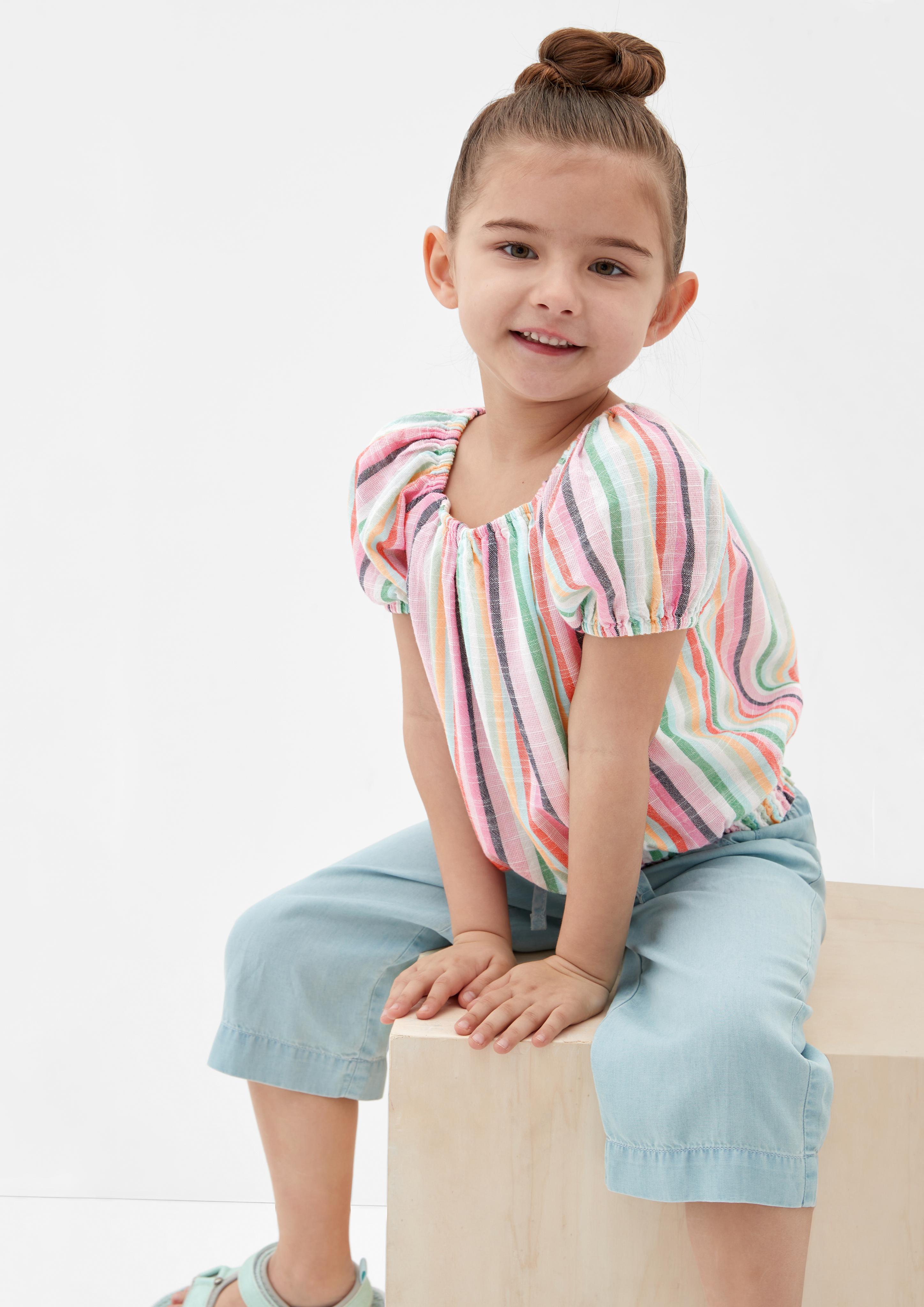 Bluse mit Streifenmuster  2130394-01G2