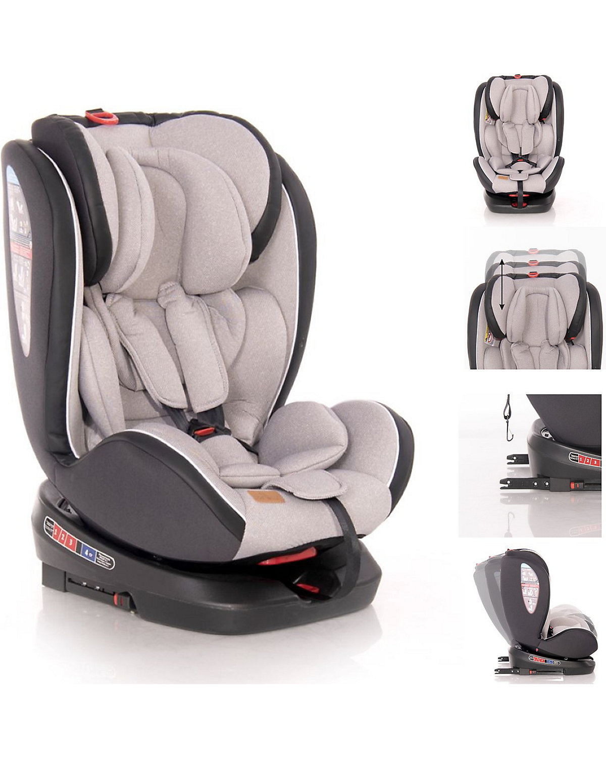 Kindersitz Nebula Gruppe 0+/1/2/3 (0-36 kg) Isofix Kindersitze