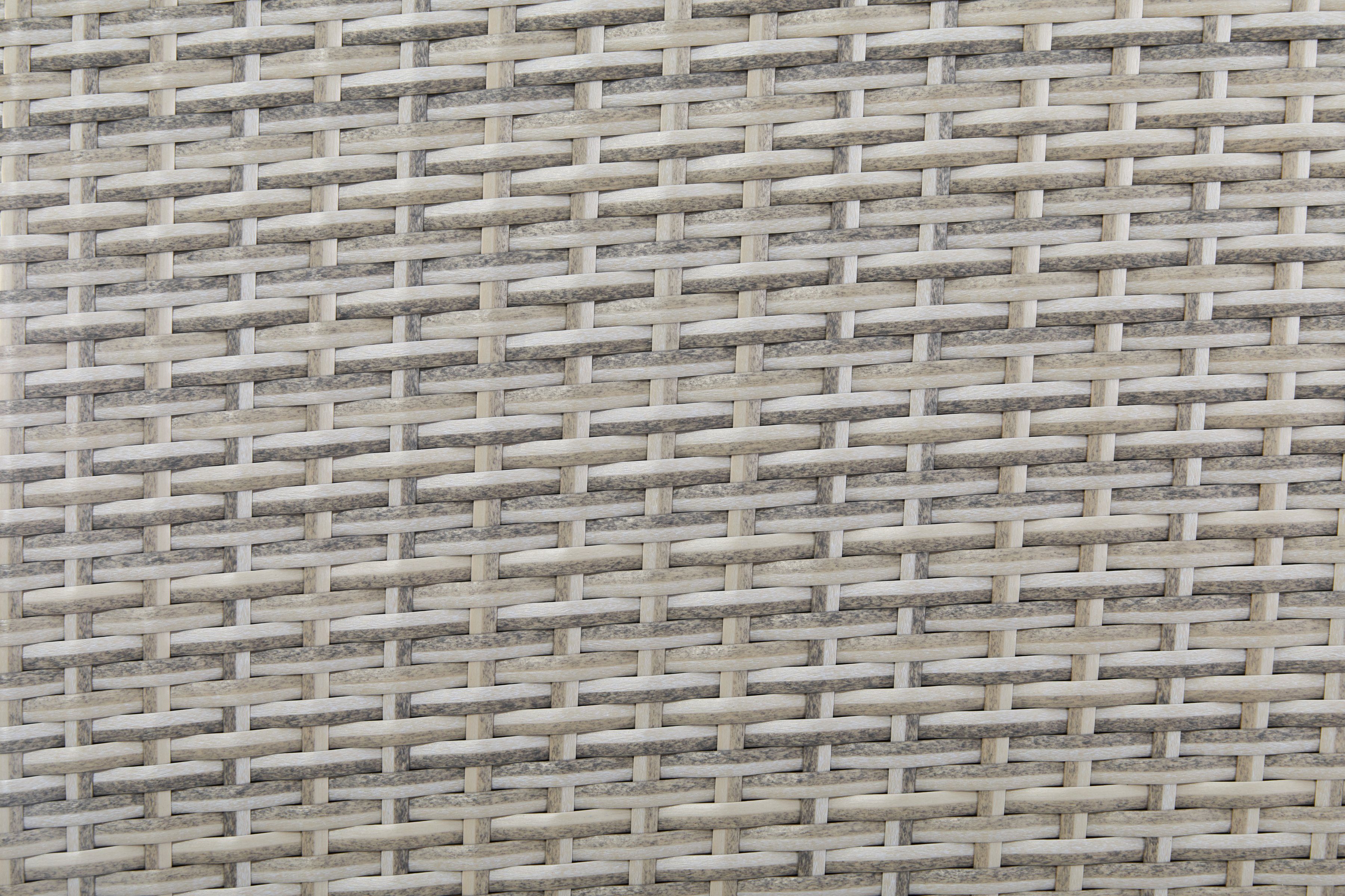 KONIFERA Garten-Essgruppe Alva, (Set, 13-tlg., Alu, Polyrattan), 6x Stuhl, 1 Tisch ausziehbar 205-275 cm