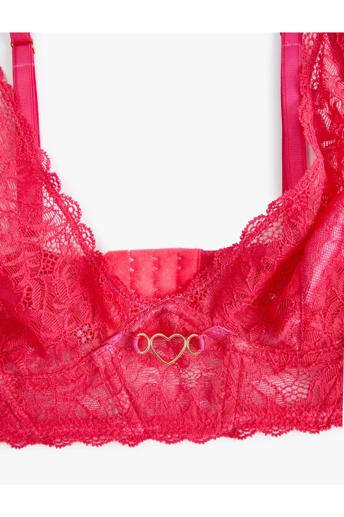 Koton  Bralet-BH aus Spitze mit Herzdetail ohne Bügel