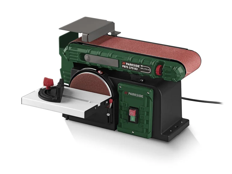 PARKSIDE® Ponceuse de banda e disco PBTS 370 B3, 370 W