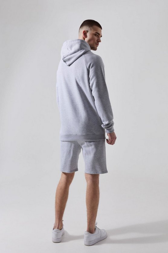 Tall Man Active Trainingshoodie und Shorts