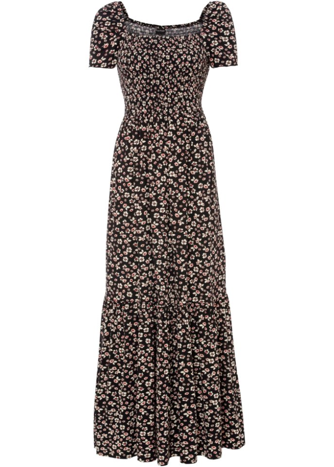 Bedrucktes Maxikleid aus nachhaltiger Viskose