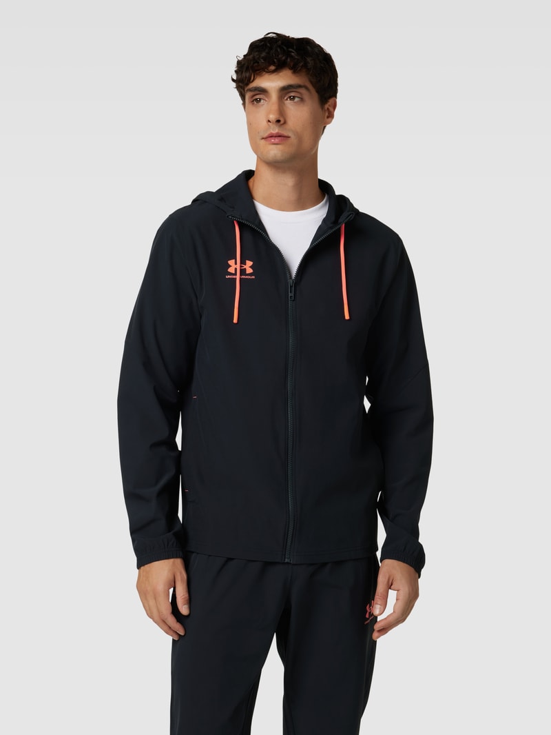 Sweatanzug mit Logo-Print in schwarz