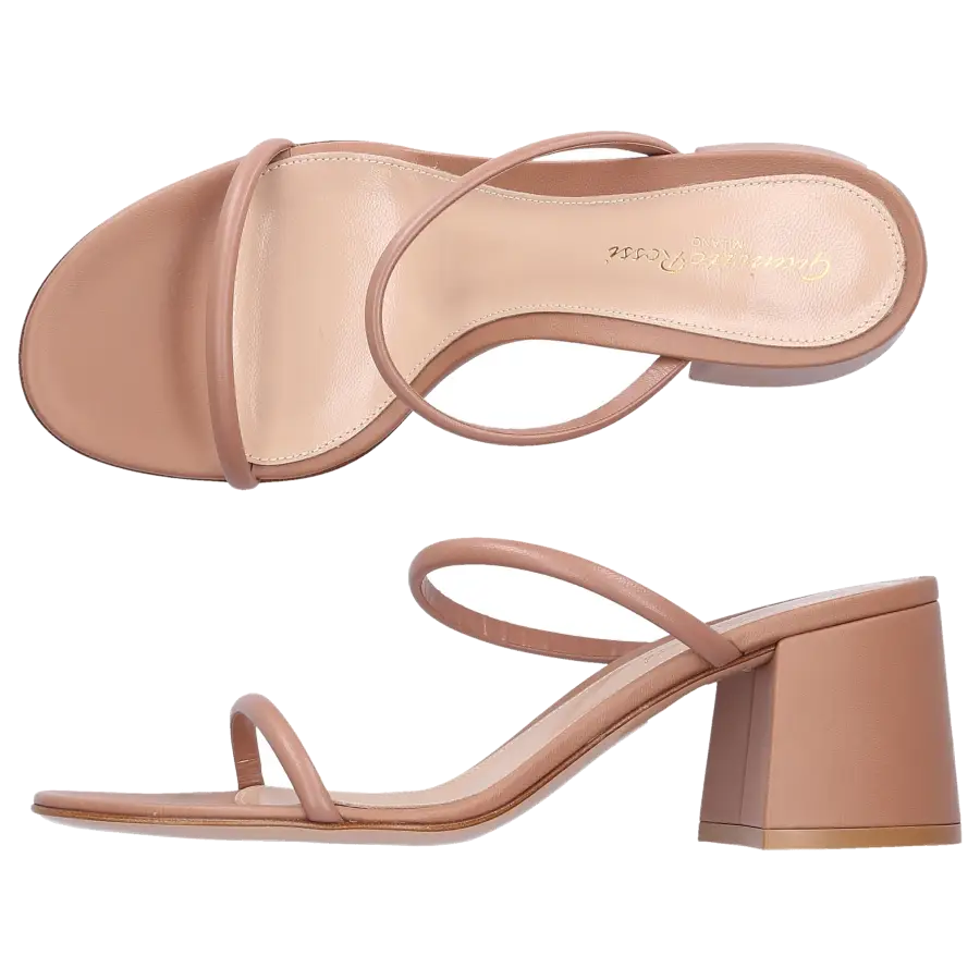 Gianvito Rossi - Riemchensandalen BYBLOS Nappaleder - beige