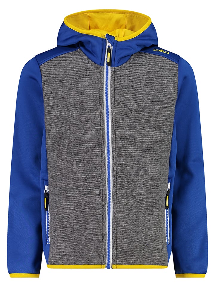 CMP Fleecejacke in Blau/ Grau günstig kaufen