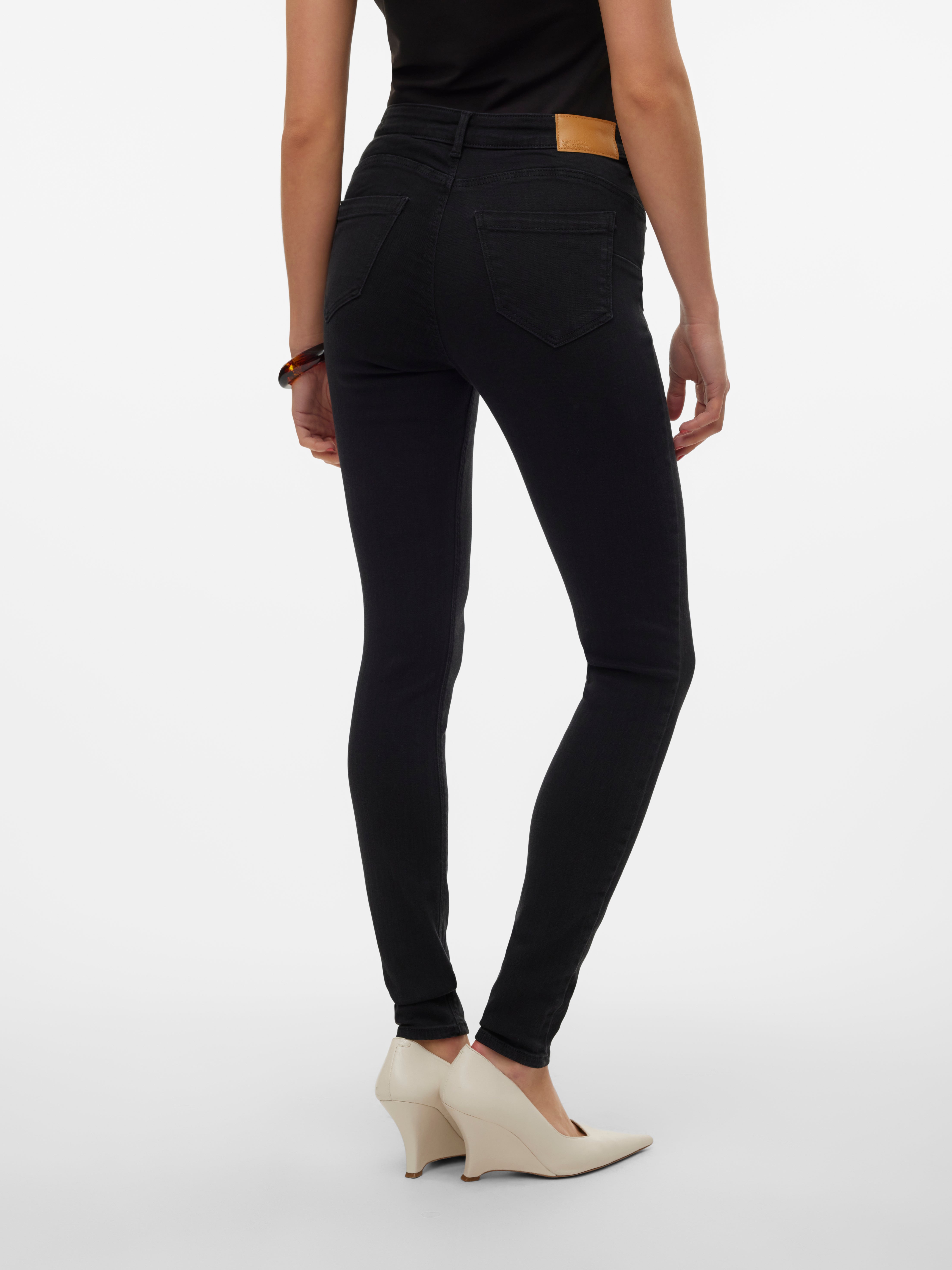 VMTANYA Mid Rise Skinny Fit Jeans