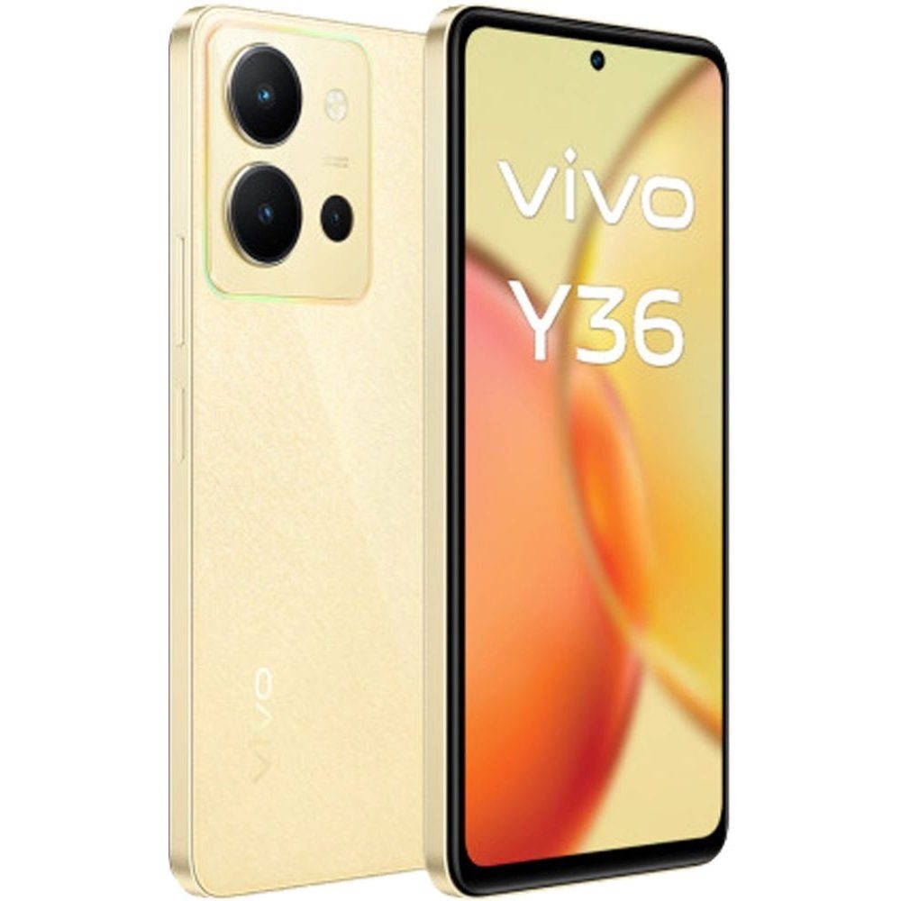 Vivo Y36 256 GB / 8 GB - Smartphone - vibrant gold Smartphone (6,64 Zoll, 256 GB Speicherplatz)