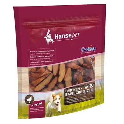 Hansepet Cookies Gegrilltes Huhn – BBQ Style