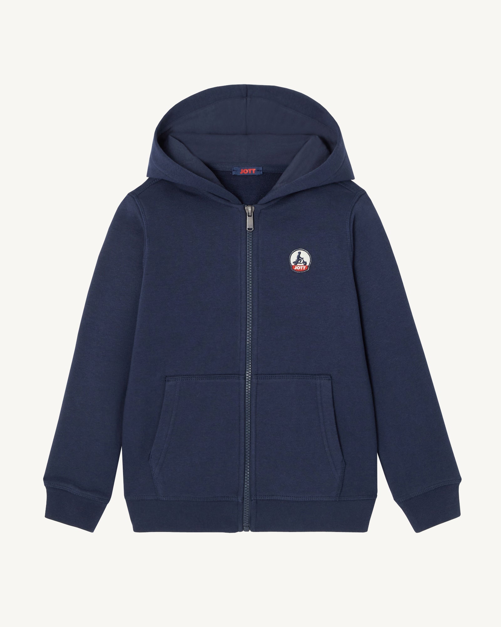 Sweat à capuche enfant en coton biologique Marine Tijuana
