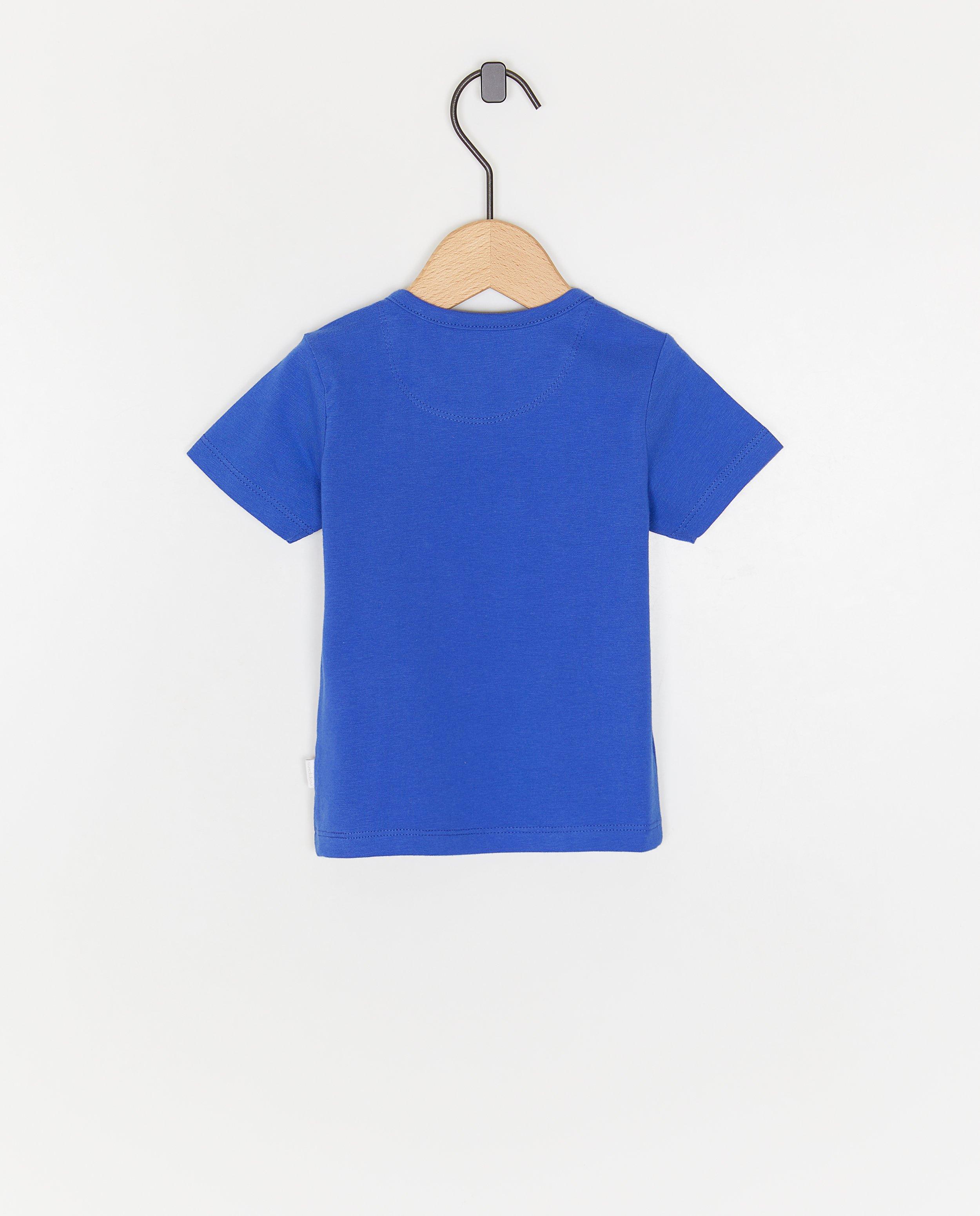 Tricou Noppies cu imprimeu albastru aprins cu înghețată