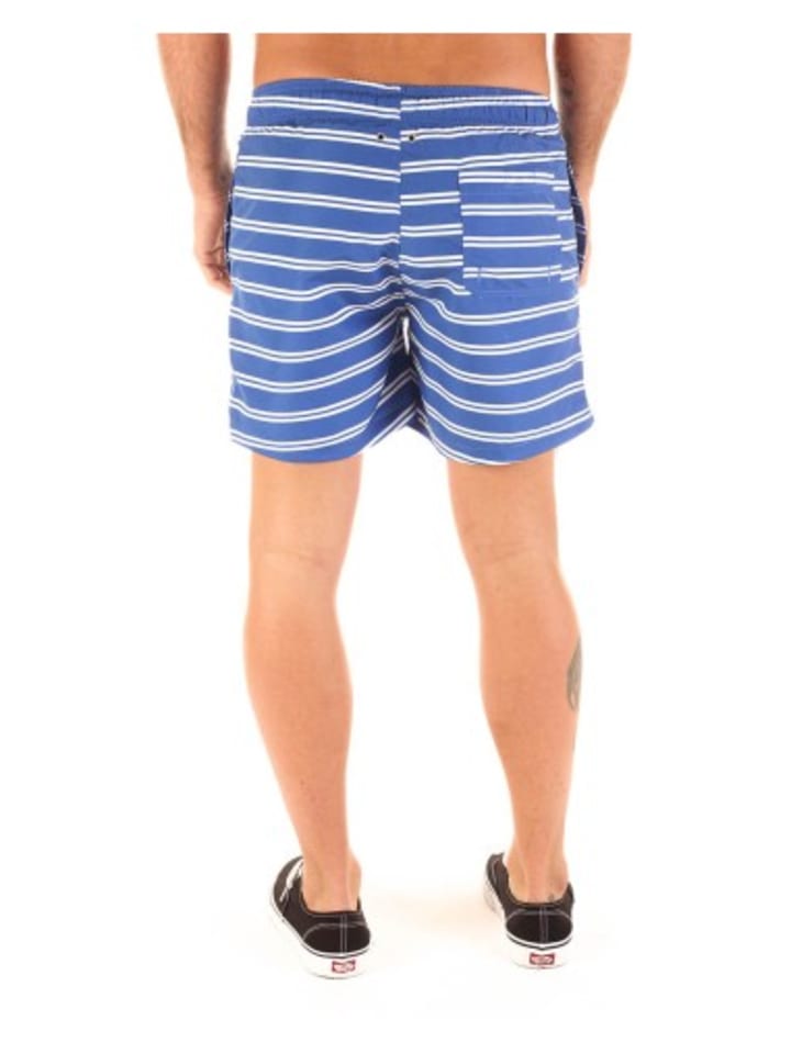 Gant Badeshorts in Marineblau / Weiß günstig kaufen