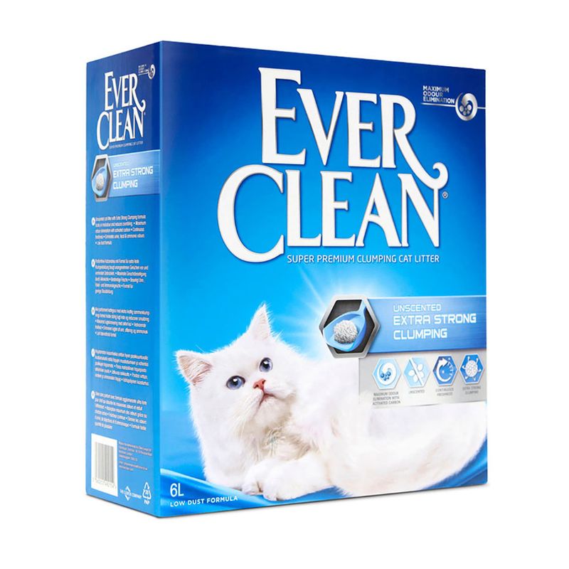 Ever Clean Extra Strong Klumpstreu - Parfümfrei
