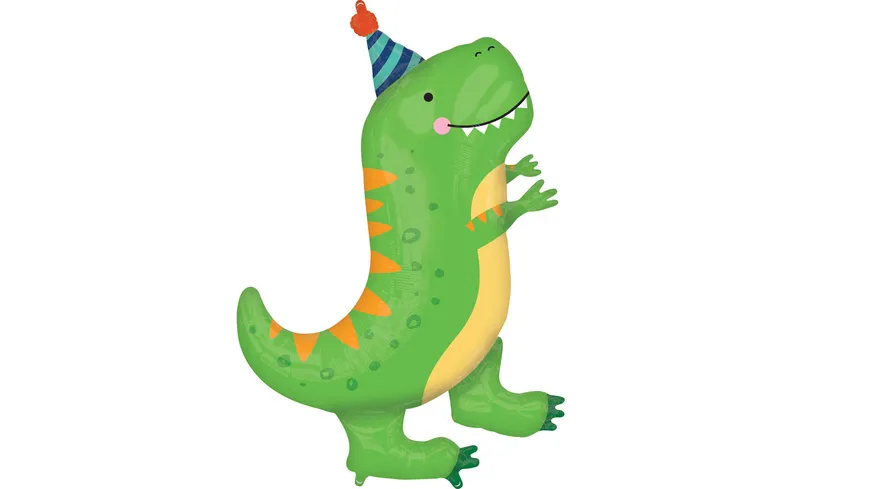 Amscan -  Folienballon DINO-MITE PARTY Super Shape 66 cm x 86 cm