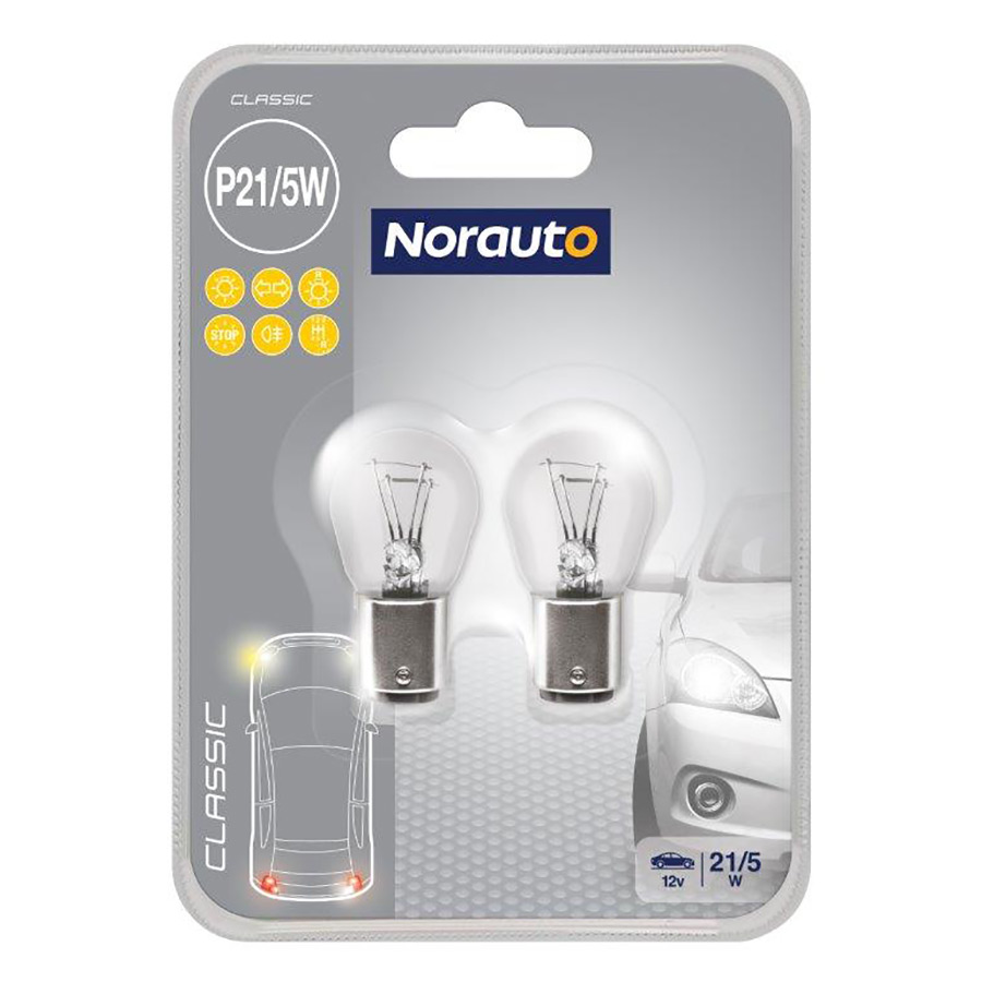 Norauto P21/5W Glühlampen, 2 Stück - ATU
