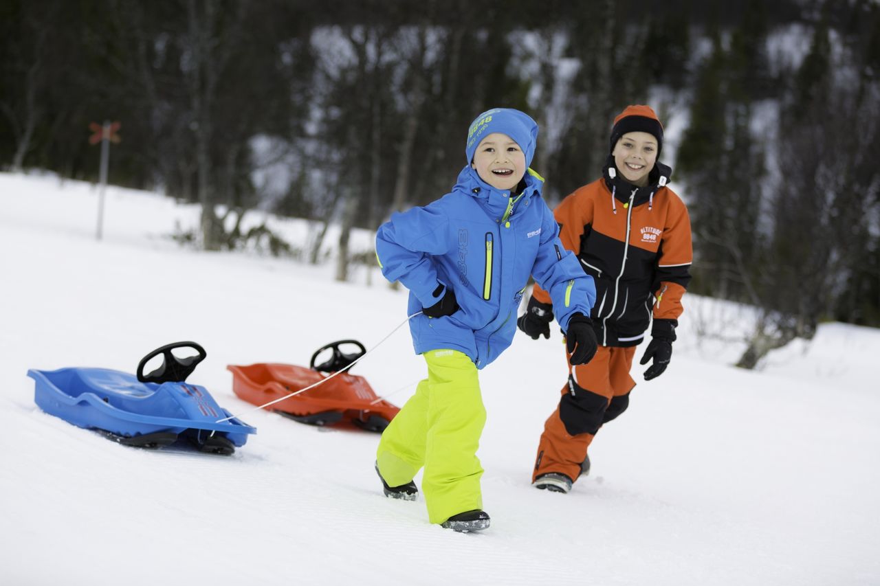 STIGA Snow Power Schlitten Pink