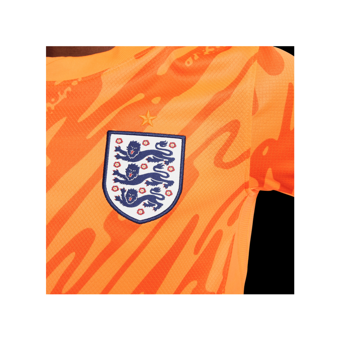 Nike England Torwarttrikot kurzarm EM 2024 Kids Orange F803