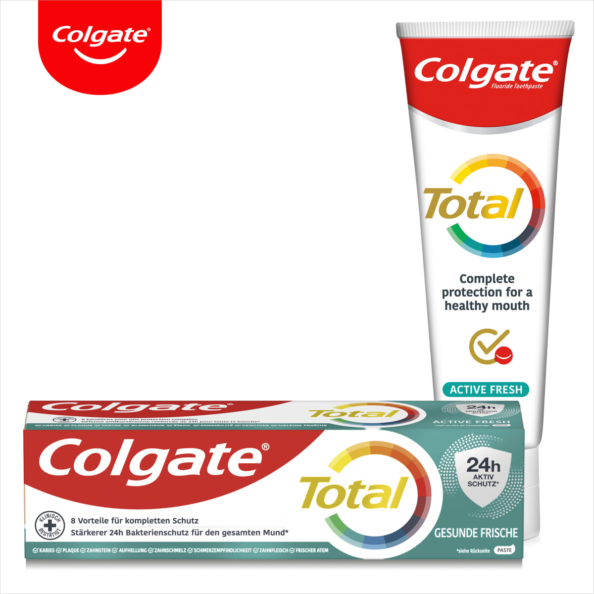 Zahnpasta Total Plus Gesunde Frische, 75 ml