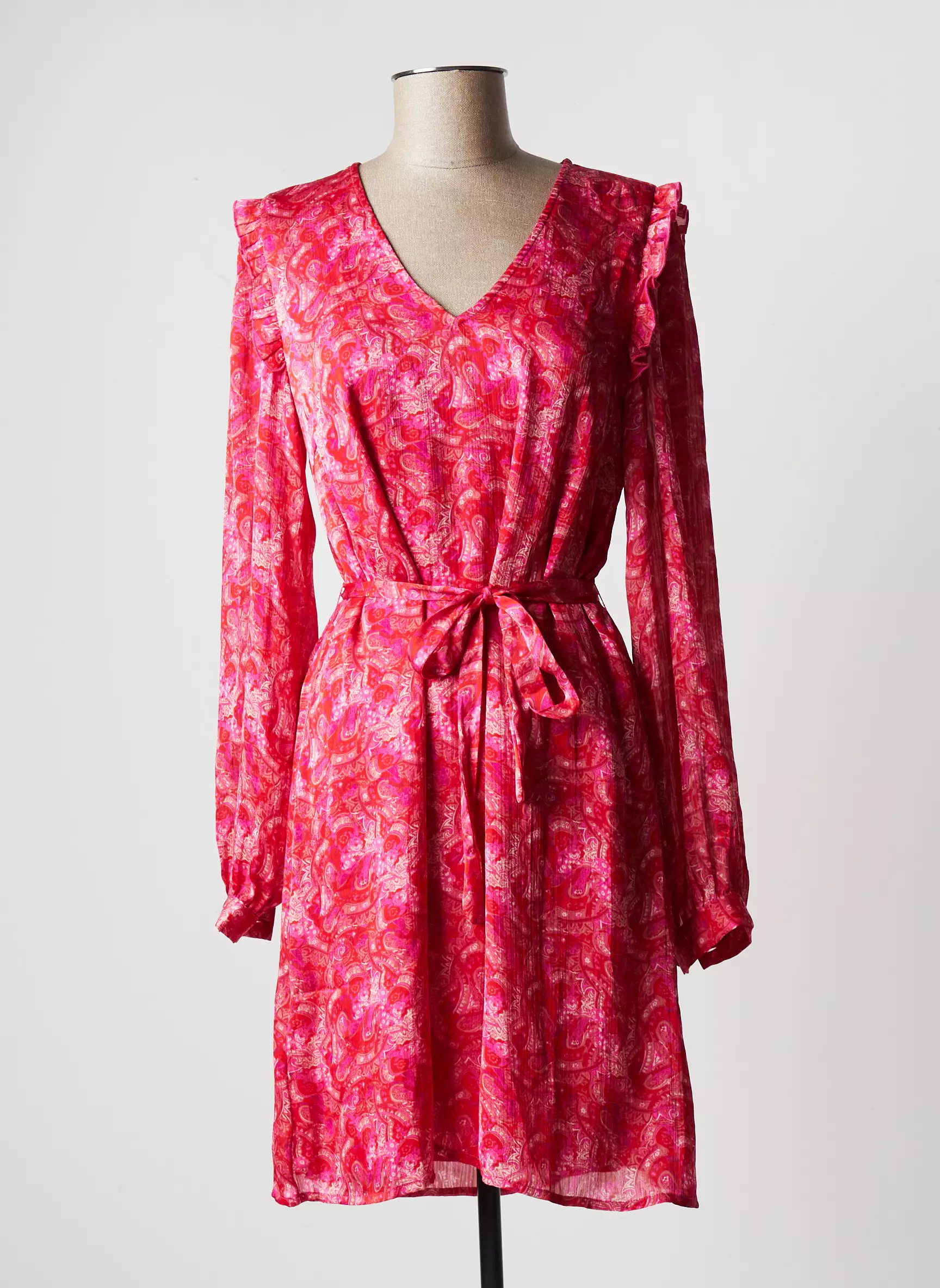 Vila Robes Courtes Femme couleur rose