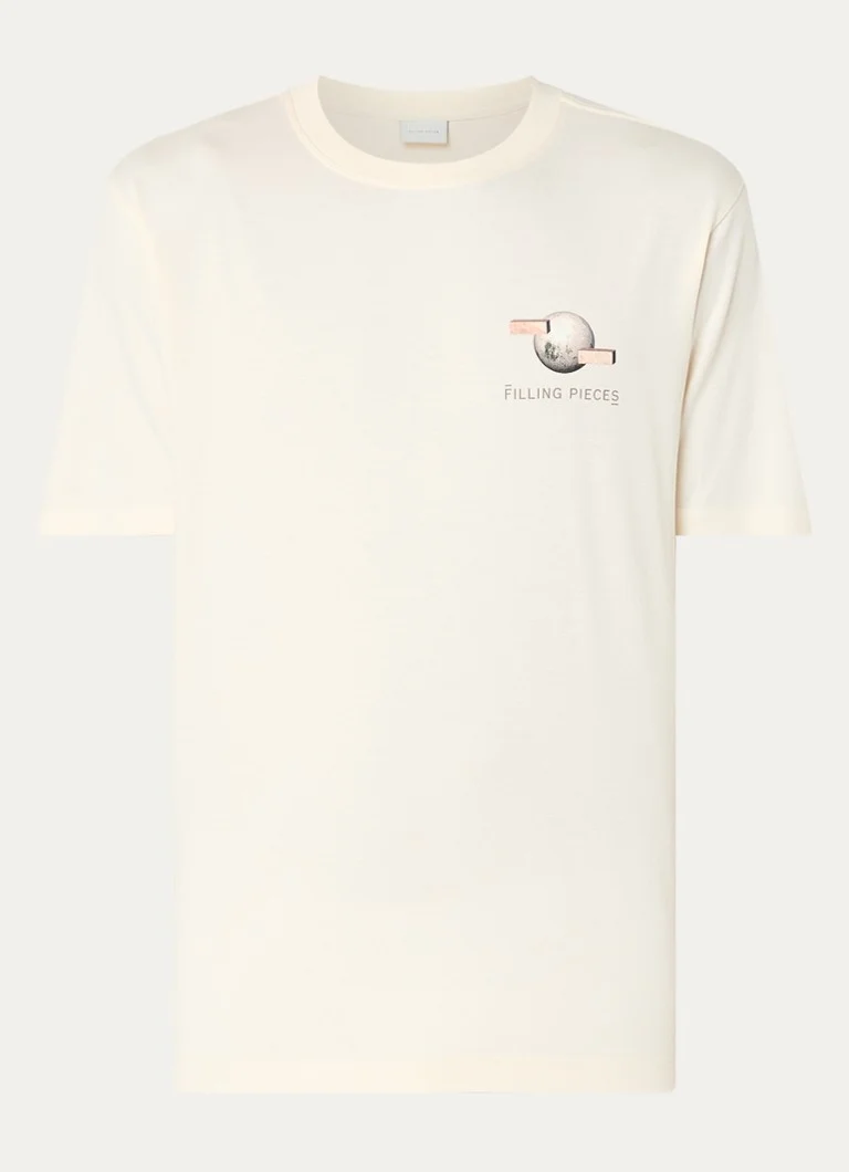 Filling Pieces Balance T-shirt with logo and back print