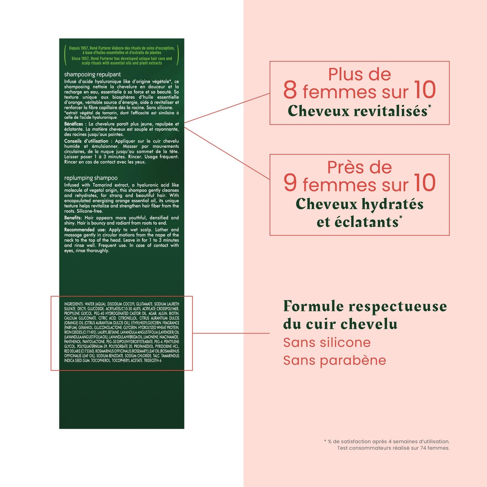 Furterer René Furterer - Tonucia - Masque repulpa nt démêlant densifiant 200 ml Masque